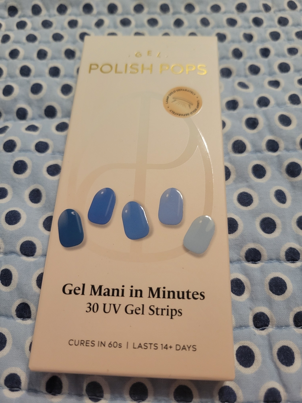 POPSUGAR Gel Polish Pops UV Gel Strips - Assorted Blue Shades